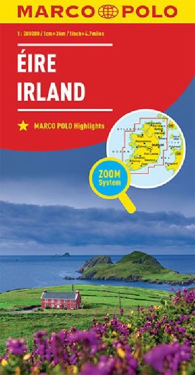Irsko mapa 1:300 000 (ZoomSystem) - Marco Polo