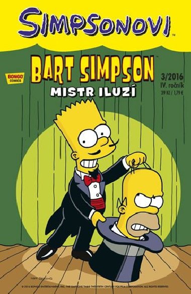 Simpsonovi - Bart Simpson 3/2016 - Mistr iluz - Matt Groening