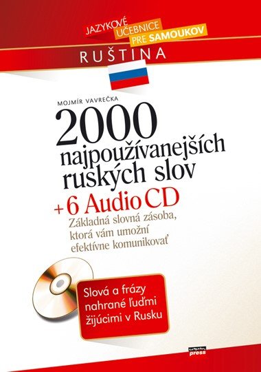 2000 najpouvanejch ruskch slov + 6 AUDIO CD - CPress