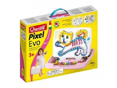 Pixel Evo Girl - Vytvote si obraz pomoc kolk - Quercetti