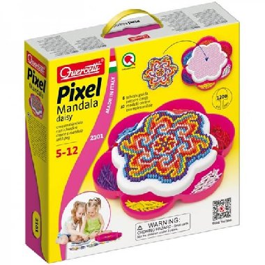 Pixel Mandala Daisy - Mozaika - Quercetti