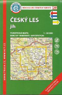 esk les - jih - mapa KT 1:50 000 slo 29 - Klub eskch Turist
