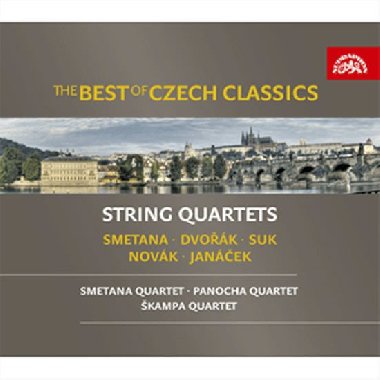 The Best of Czech Classics - smycov kvartety; Smetana, Dvok, Janek - 3CD - Rzn interpreti