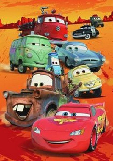 Auta: Na pouti - Puzzle 100 XL dlk - Disney - Pixar