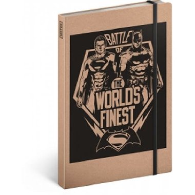 Notes - Batman v Superman/Battle, linkovan, 13 x 21 cm - neuveden