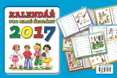 Kalend pro mal kolky 2017 - stoln kalend - Junior