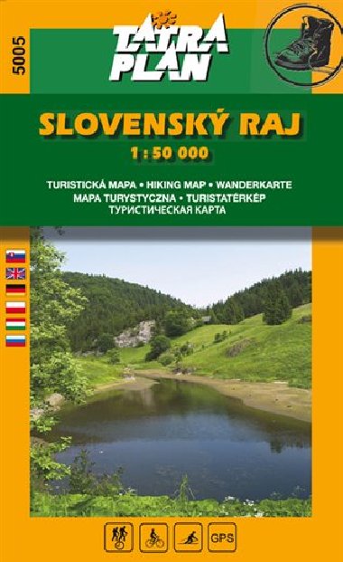 Slovensk raj - mapa Tatraplan 1:50 000 slo 5005 - Tatraplan