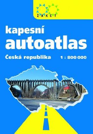 Autoatlas esk republika kapesn 1 : 800 000 - aket