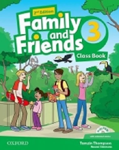 Family and Friends 2nd Edition 3 Course Book with MultiROM Pack - Simmons N.