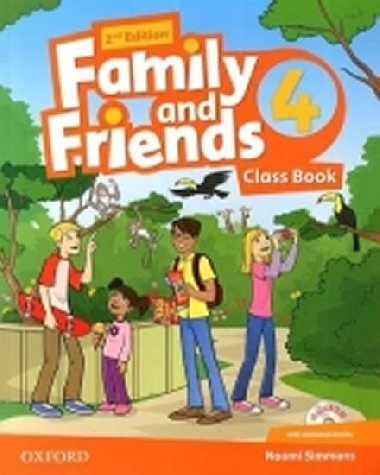 Family and Friends 2nd Edition 4 Course Book with MultiROM Pack - Simmons N.