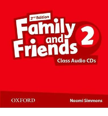 Family and Friends 2nd Edition 2 Class Audio CDs - Simmons N.
