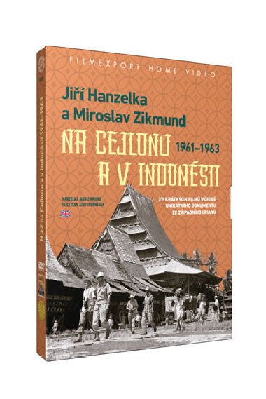 Hanzelka a Zikmund na Cejlonu a v Indonsii - 2 DVD v ubru - Filmexport