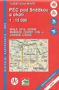 Pec pod Snkou a okol - turistick mapa 1:15 000 - Rosy