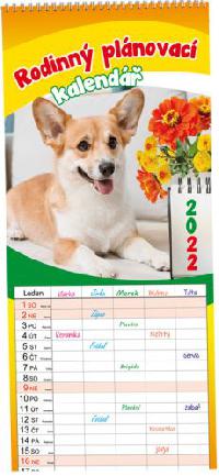 Pes - Rodinn plnovac kalend 2022 - Aria