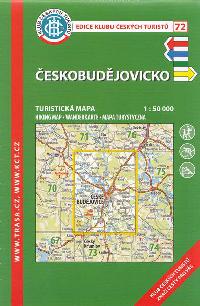 eskobudjovicko - mapa KT 1:50 000 slo 72 (6. vydn 2015) - Klub eskch Turist