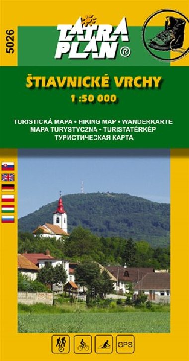 tiavnick vrchy - mapa Tatraplan 1:50 000 slo 5026 - Tatraplan