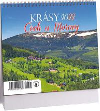 Krsy ech a Moravy - stoln kalend 2022 - Aria
