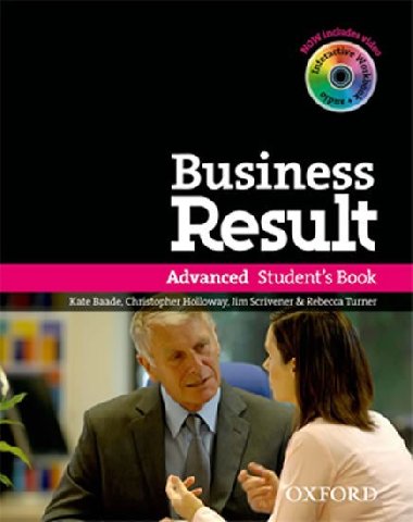 Business Result DVD Edition Advanced Students Book + DVD-ROM Pack - Baade, K. - Holloway, Ch. - Scrivener, J. - Turner, R.