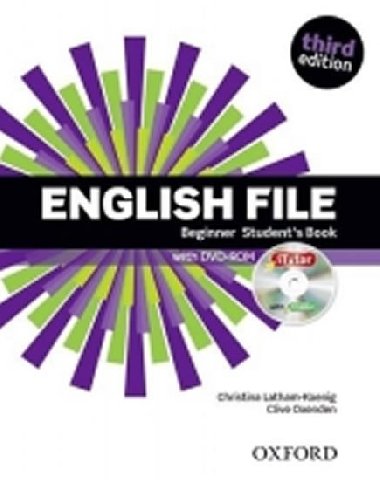 English File Third Edition Beginner Students Book with iTutor DVD-ROM - Latham-Koenig, Ch.; Oxengen, C.; Selingson, P.