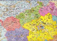 esk republika 1:800 000 koln mapa laminovan - Kartografie