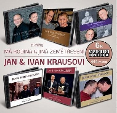 Z knihy Má rodina a jiná zemětřesení - 6 CD - Ivan Kraus; Jan Kraus