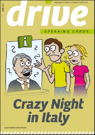 Drive Speaking Cards Crazy Night in Italy - 