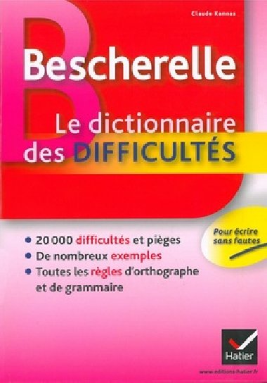 Bescherelle Dictionnaire des Difficults - 