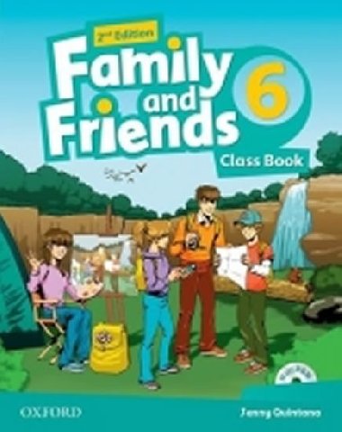 Family and Friends 2nd Edition 6 Course Book with MultiROM Pack - Quintana Jenny