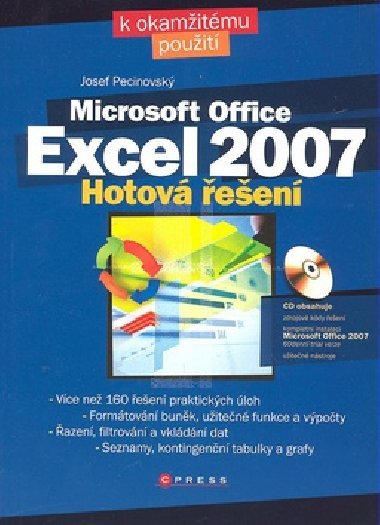 MICROSOFT OFFICE EXCEL 2007 - Josef Pecinovsk