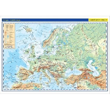 Evropa politick a fyzick mapa 1:17 000 000 koln - Kartografie