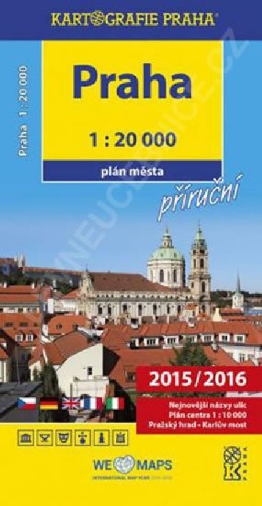 Praha prun 1:20 000 Pln msta mkk 2015/2016 - Kartografie