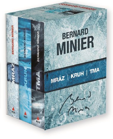 3 x Bernard Minier - box Mrz, Kruh, Tma - Bernard Minier
