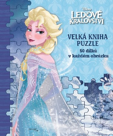 Ledov krlovstv Velk kniha puzzle - Walt Disney