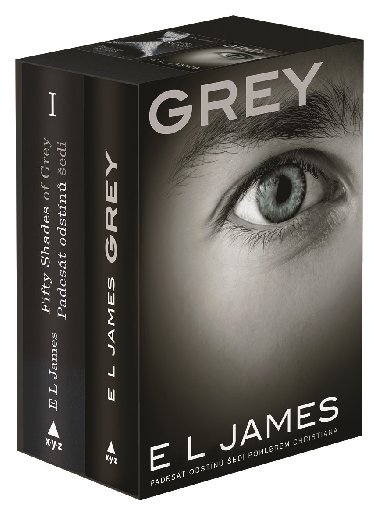 Padest odstn edi + Grey BOX - E L James