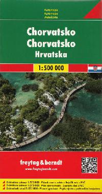 Chorvatsko automapa 1:500 000 (Freytag a Berndt) - Freytag a Berndt