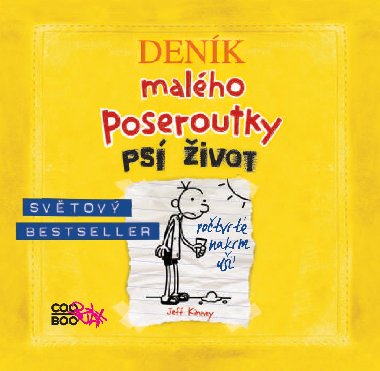 Deník malého poseroutky 4 - audio CD - Jeff Kinney; Václav Kopta