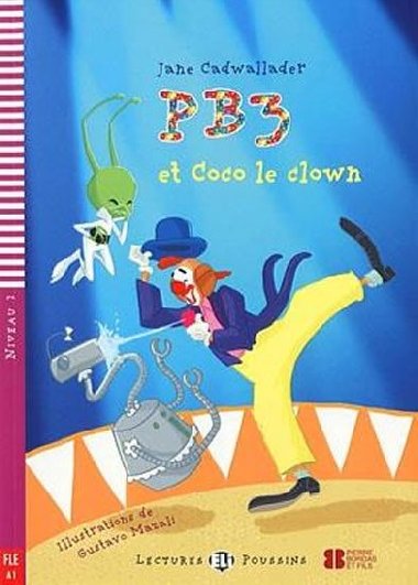 PB3 et Coco le Clown - Jane Cadwallader
