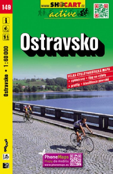 Ostravsko - mapa Shocart 1:60 000 číslo 149 - ShoCart