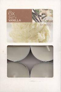 Svky vonn ajov 6 kus Tasty Vanilla - Bolsius