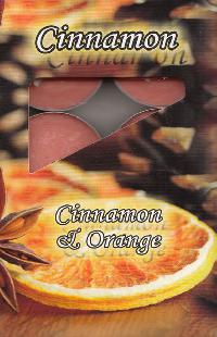 Svky vonn ajov 6 kus Cinnamon and Orange - Adpal
