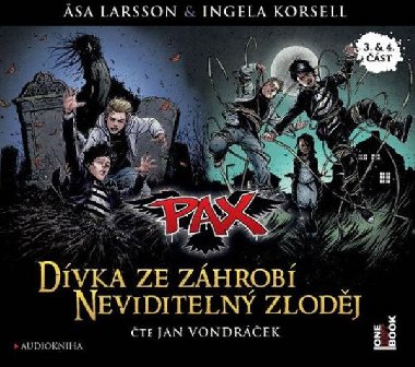 Pax - Dívka ze záhrobí & Neviditelný zloděj - CDmp3 - Larssonová Asa, Korsellová Ingela,