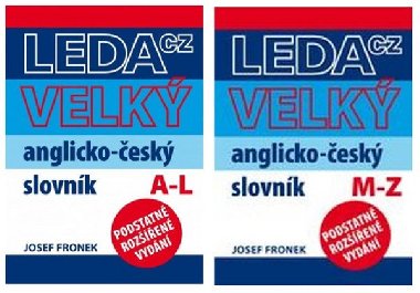 Velk Anglicko - esk a esko - Anglick slovnk - Fronek (2 knihy) - Josef Fronek