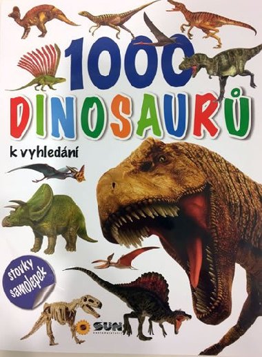 1000 dinosaur se samolepkami - neuveden