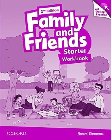 Family and Friends (2nd Edition) Starter Workbook with Online Skills Practice - 