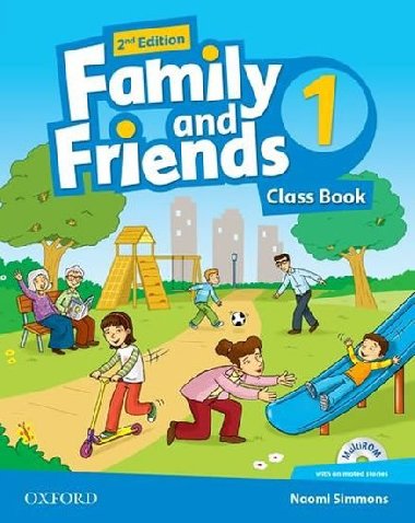 Family and Friends (2nd Edition) 1 Course Book with MultiROM Pack - 