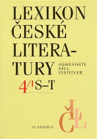 LEXIKON ESK LITERATURY 4/I 4/II - Vladimr Forst; Ji Opelk; Vclav Merhaut