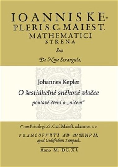 O estiheln snhov vloce - Johannes Kepler,Alena olcov