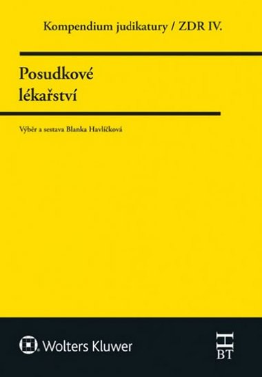 Kompendium judikatury Posudkov lkastv - Blanka Havlkov