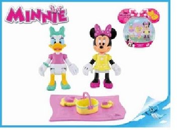 Minnie a Daisy figurky kloubov 8cm - 