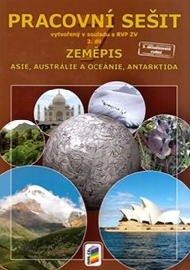Zempis 7, 2. dl - Asie, Austrlie, Ocenie, Antarktida (pracovn seit) - neuveden